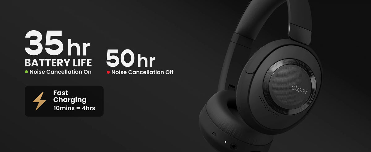 Up to 50hr Battery Life