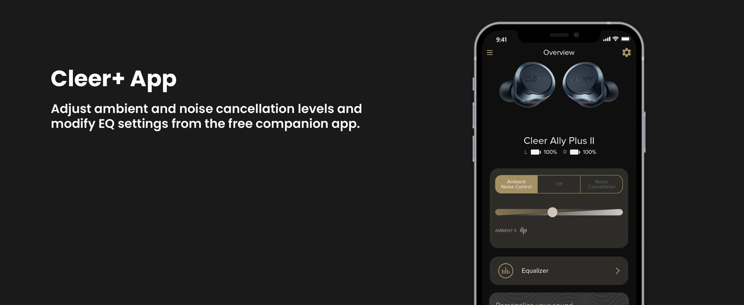 Cleer+ App