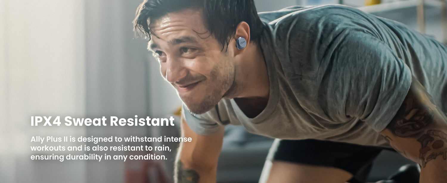 IPX4 Sweat Resistance