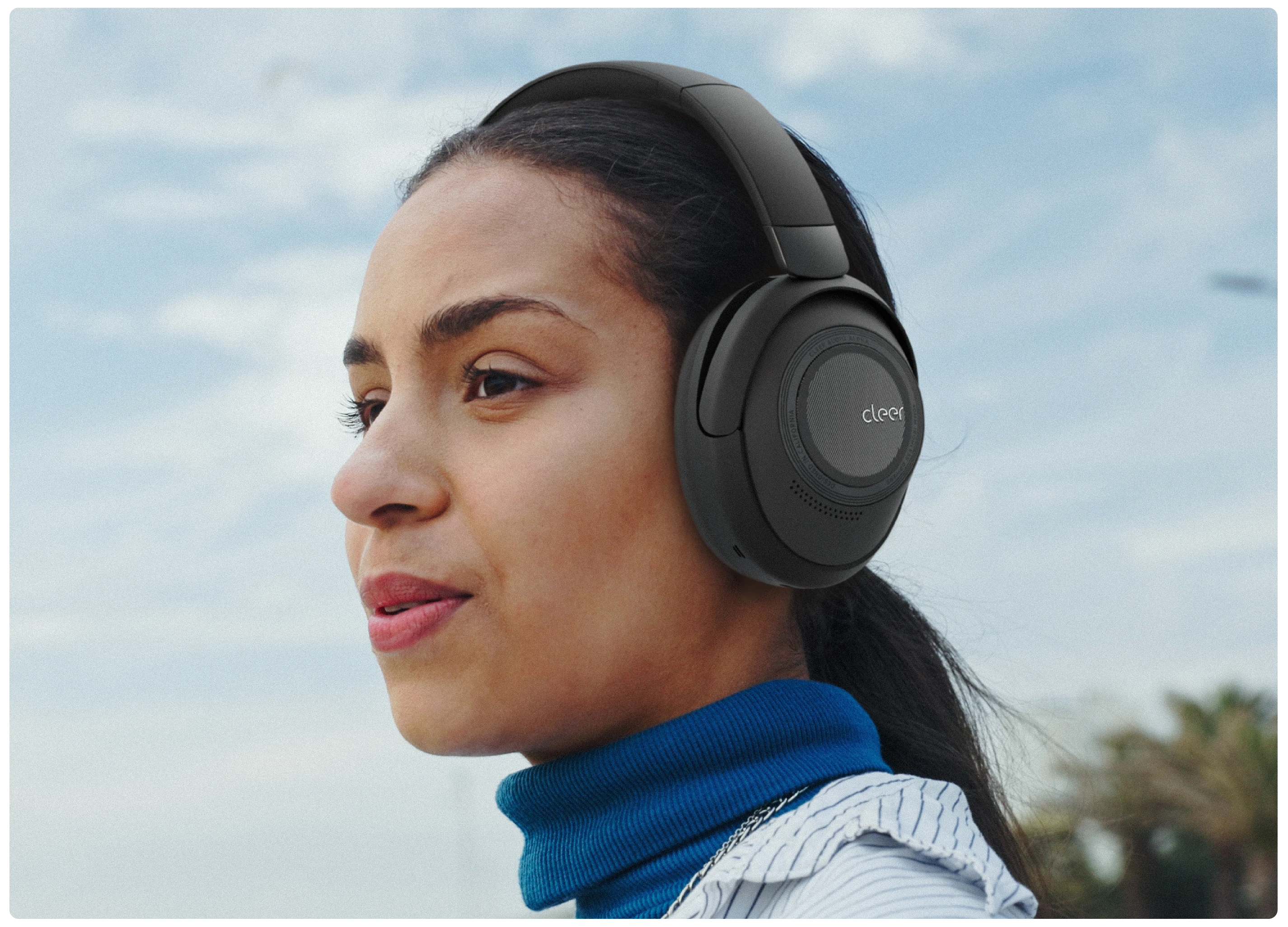 cleer ワイヤレスヘッドホン ブラック/ゴールド ALPHA Wireless Active Noise Cancelling Headphones | Cleer Audio