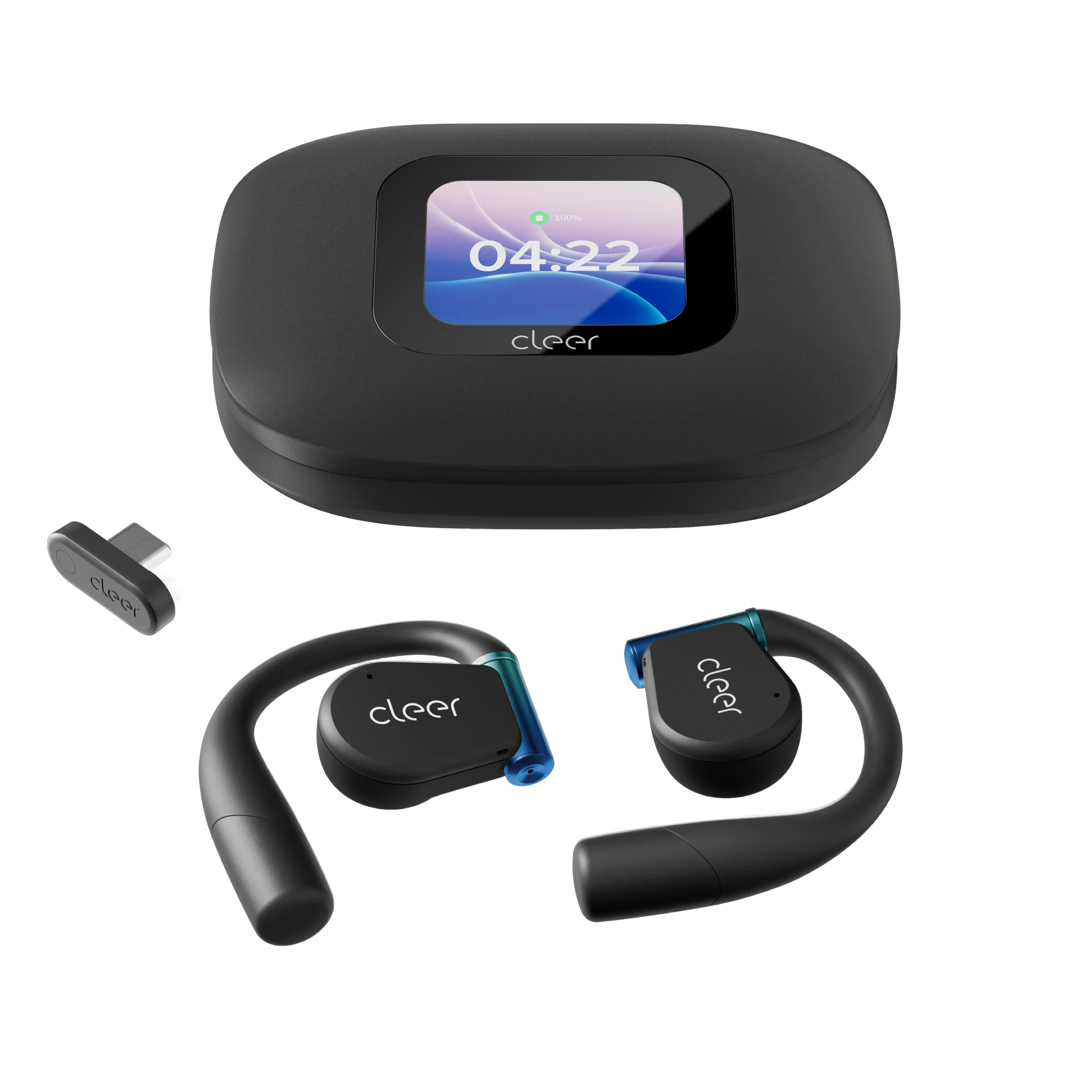 Cleer ARC 3 Gaming オープンイヤー ワイヤレスイヤホン 本体 ARC 3 Gaming True Wireless Open-Ear Gaming Earbuds | Cleer Audio