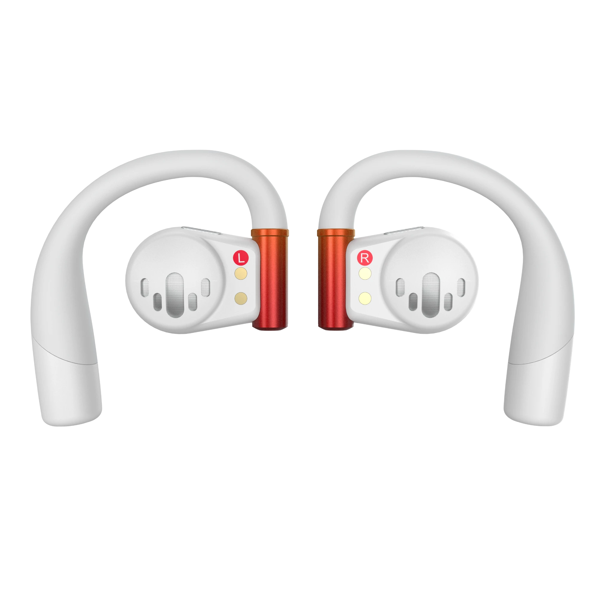 【良品】ARC3 Gaming White&Red 【CLR-ARC3G-WR】 ARC 3 Gaming True Wireless Open-Ear Gaming Earbuds | Cleer Audio