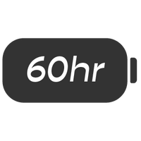 Up to 60hrs of Battery Life