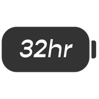 Up to 32hrs of Battery Life