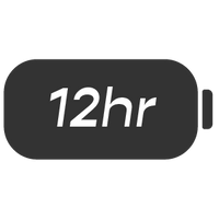 Go-All-Day 12hr Battery Life