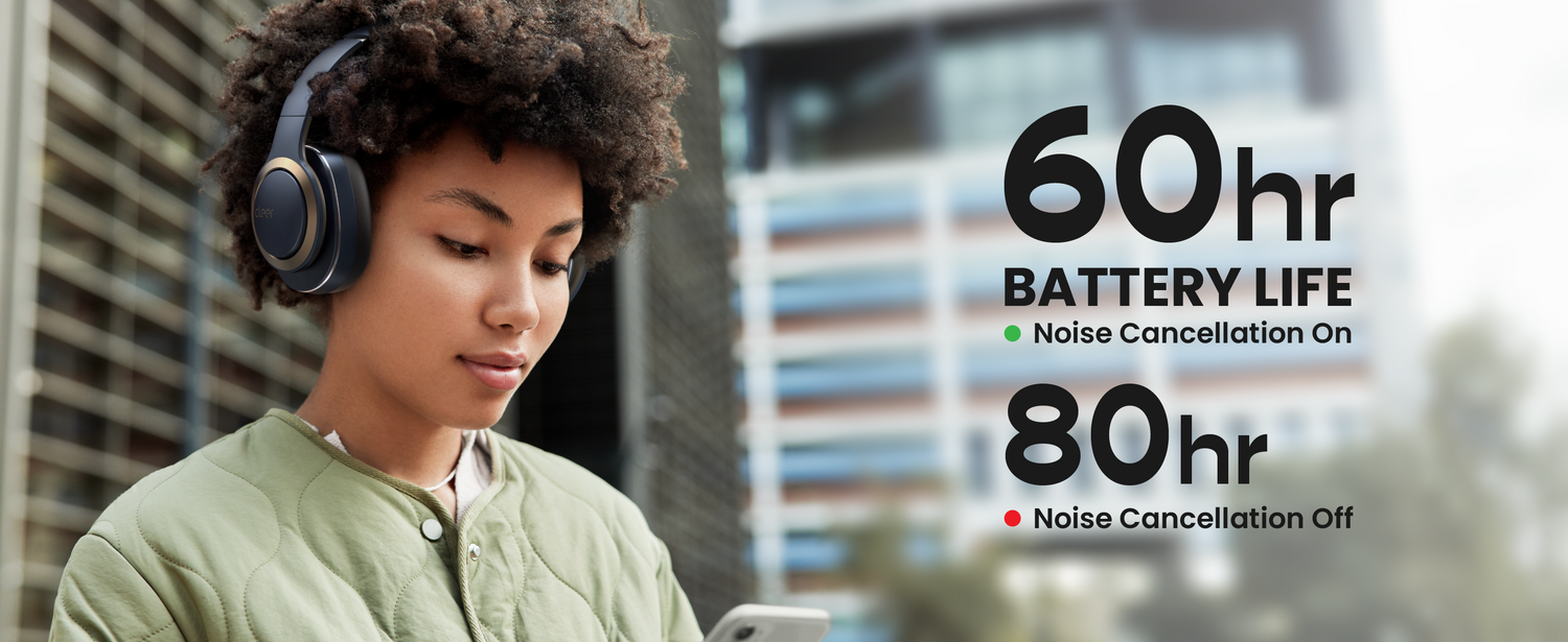 Up to 80hrs of Battery Life