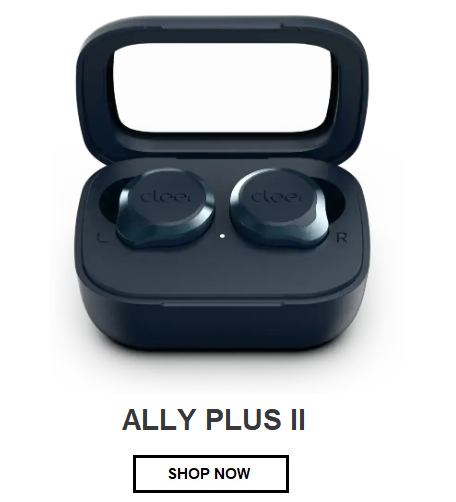Ally Plus II True Wireless Earbuds with Noise Cancelling