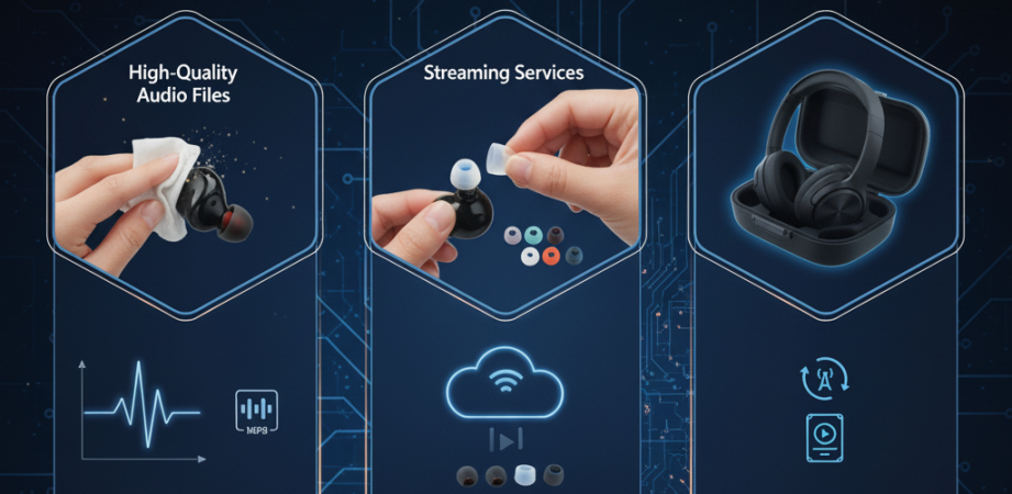 maintain bluetooth headphones hygiene